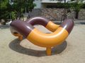 山椒山公園  「プレイスカルプチャー」遊具