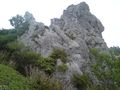 剣山 巨岩